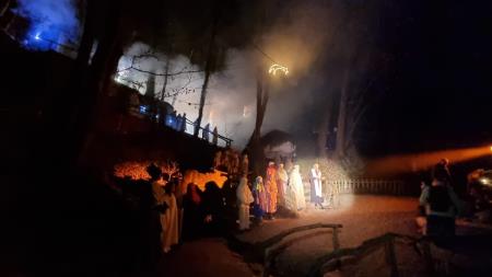 Predstava Božična noč pri Ivanovem izviru uspela 2